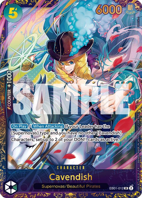 Cavendish (Treasure Cup 2024) [One Piece Promotion Cards] | Good Games Modbury