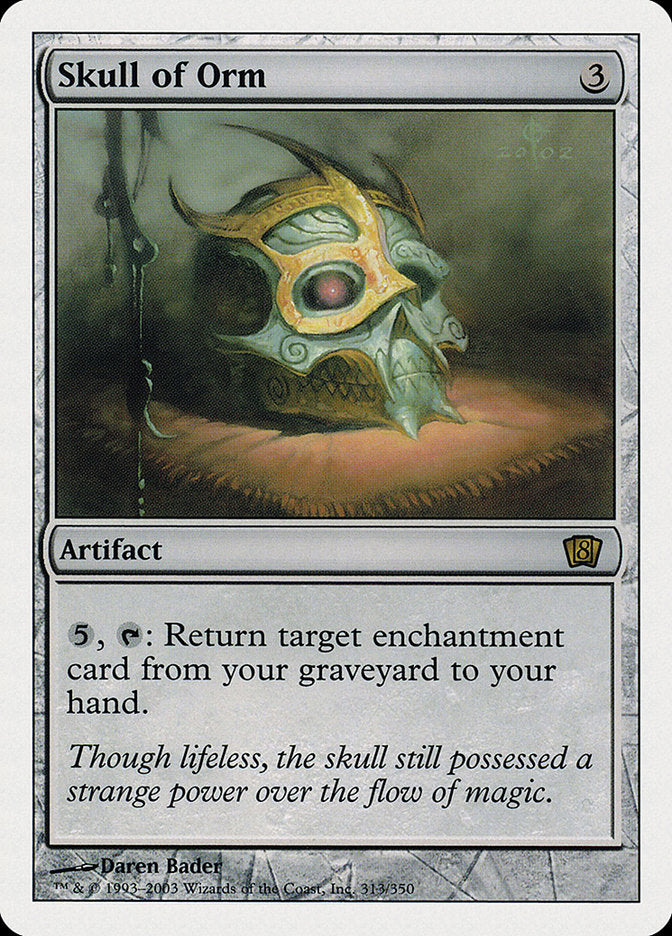 Skull of Orm 313/350 (8th Edition)  | Good Games Modbury