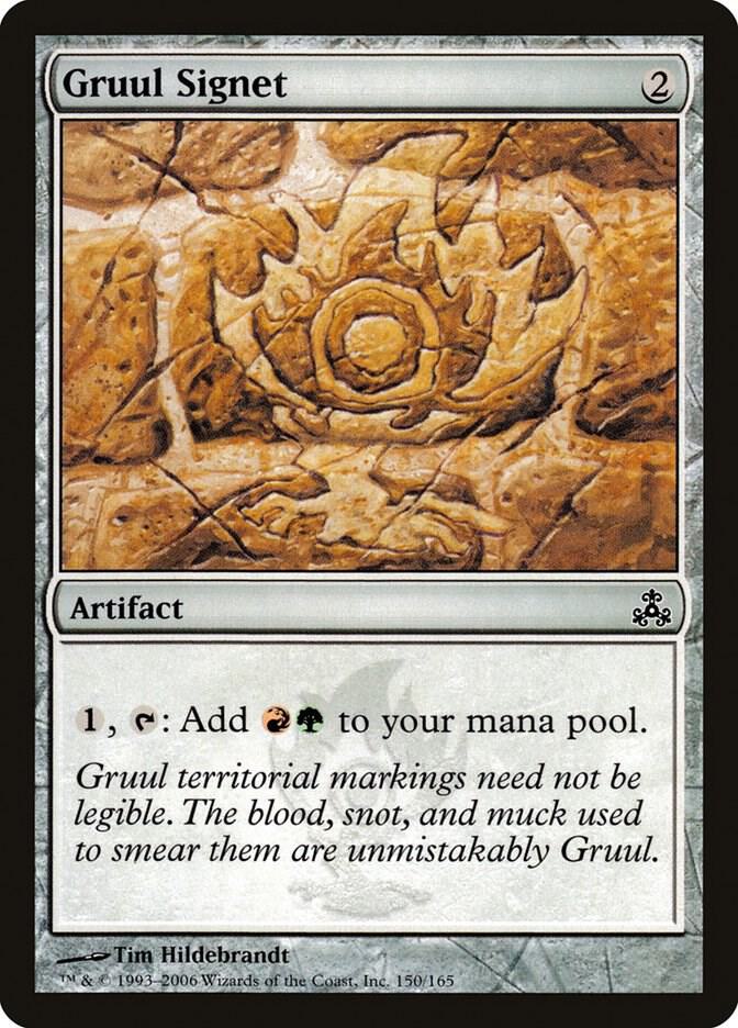 Gruul Signet 150/165 (Guildpact)  - Foil | Good Games Modbury