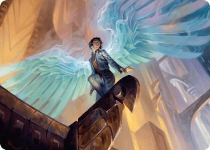 Giada, Font of Hope Art Card (20/54) [Foundations Art Series] | Good Games Modbury