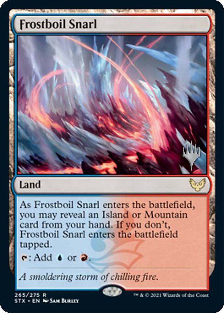 Frostboil Snarl 265p/180 (Promo Pack: Strixhaven)  - Foil | Good Games Modbury