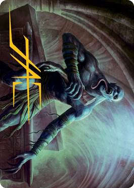 Ghoul Art Card Gold Stamped Signature 18 (Art Series: Adventures in the Forgotten Realms)  | Good Games Modbury