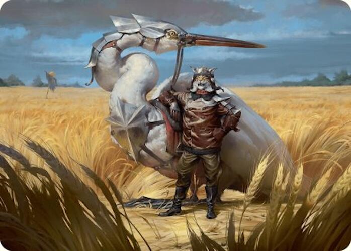 Skyknight Squire Art Card (4/54) [Foundations Art Series] | Good Games Modbury