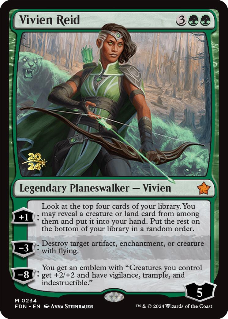 Vivien Reid [Foundations Prerelease Promos] | Good Games Modbury