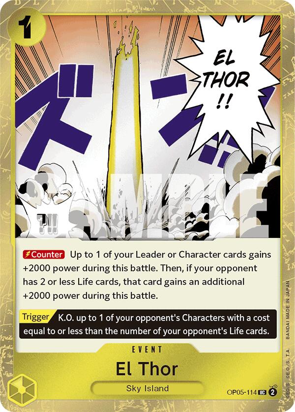 El Thor [Premium Booster] | Good Games Modbury