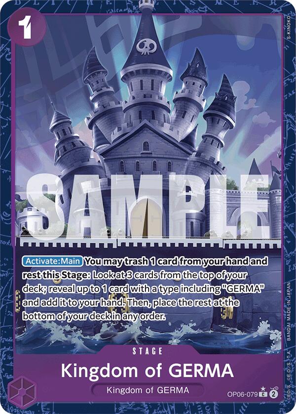 Kingdom of GERMA (Alternate Art) [Premium Booster] | Good Games Modbury