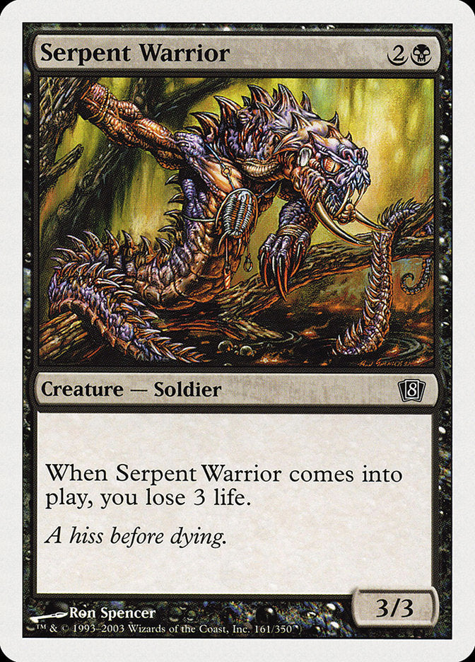 Serpent Warrior [Eighth Edition] | Good Games Modbury