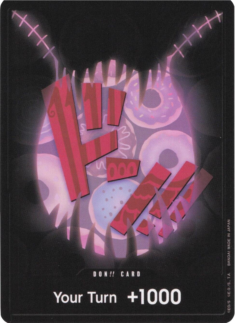 DON!! Card (Katakuri) [Premium Booster -The Best-] | Good Games Modbury