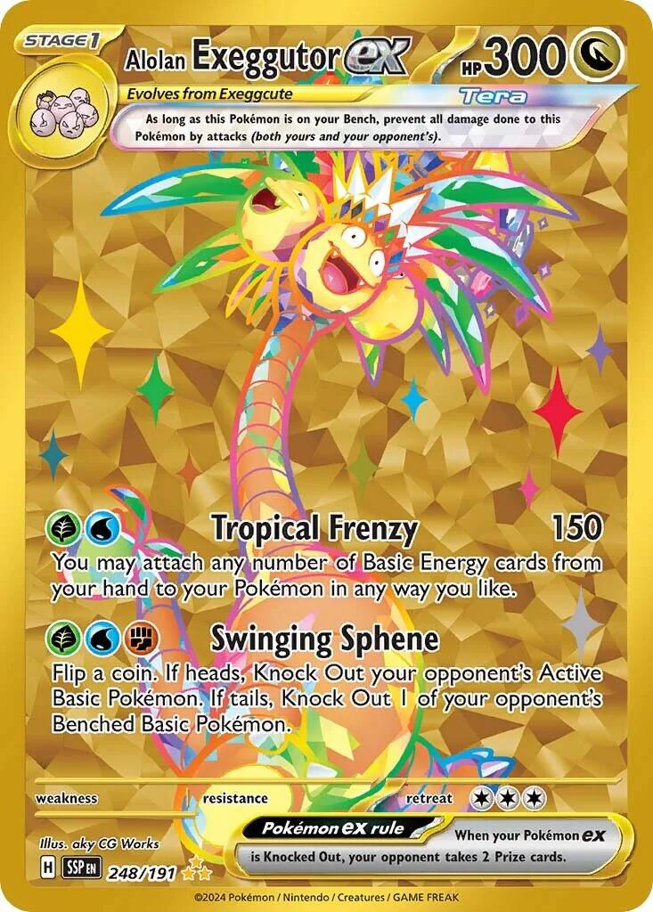Alolan Exeggutor ex (248/191) [Scarlet & Violet: Surging Sparks] | Good Games Modbury
