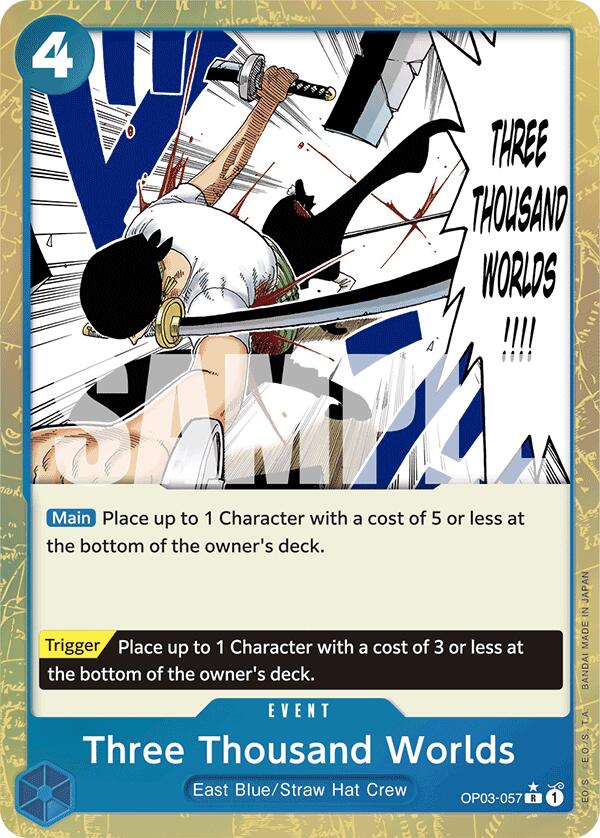 Three Thousand Worlds (Textured Foil) [Premium Booster -The Best-] | Good Games Modbury