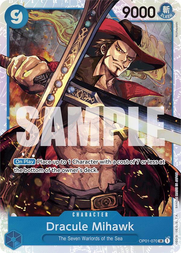Dracule Mihawk (OP01-070) (Reprint) [Premium Booster -The Best-] | Good Games Modbury