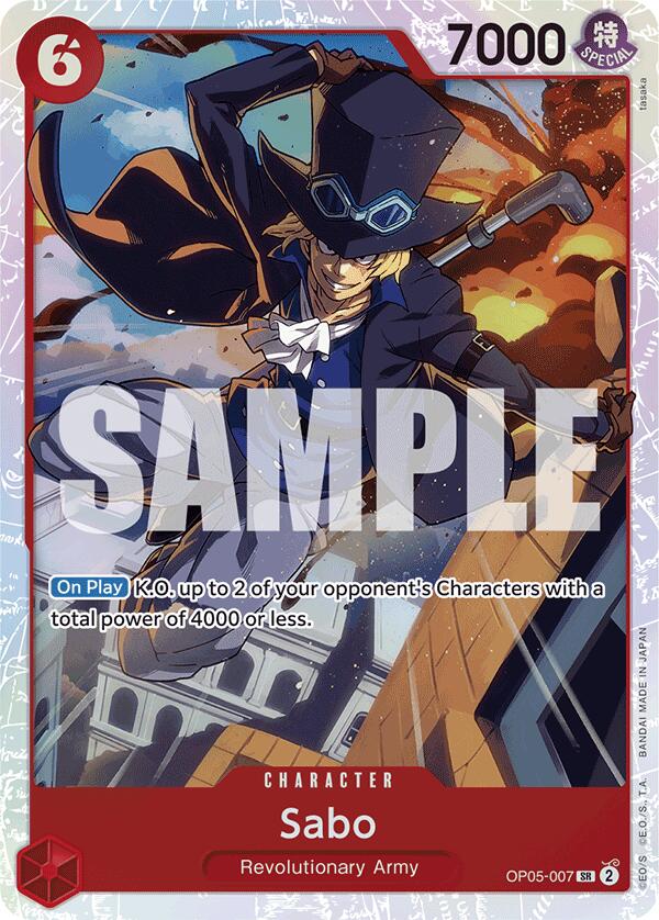 Sabo (OP05-007) (Reprint) [Premium Booster -The Best-] | Good Games Modbury