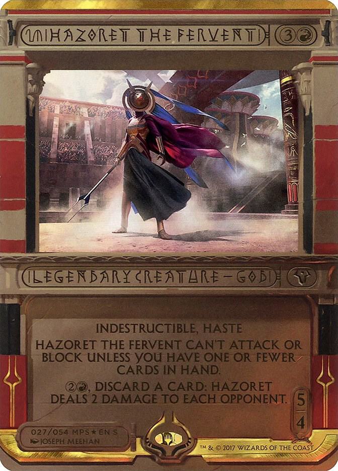 Hazoret the Fervent 27/54 (Masterpiece Series: Amonkhet Invocations)  - Foil | Good Games Modbury