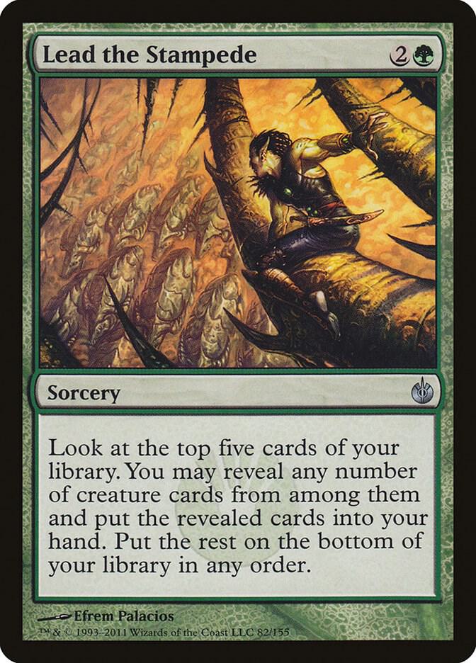 Lead the Stampede 82/155 (Mirrodin Besieged)  | Good Games Modbury