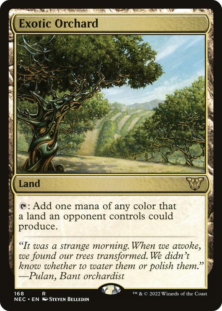Exotic Orchard 168/38 (Commander: Kamigawa: Neon Dynasty)  | Good Games Modbury