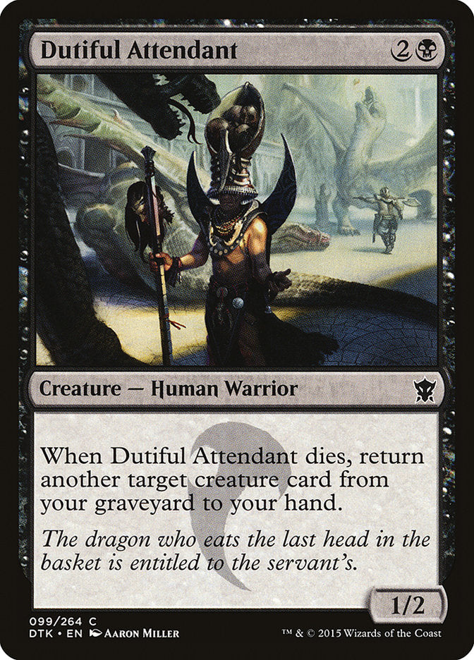 Dutiful Attendant [Dragons of Tarkir] | Good Games Modbury