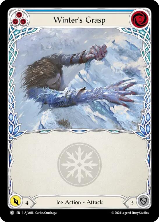 Winter's Grasp (Blue) [AJV016] (Armory Deck: Jarl Vetreidi) | Good Games Modbury