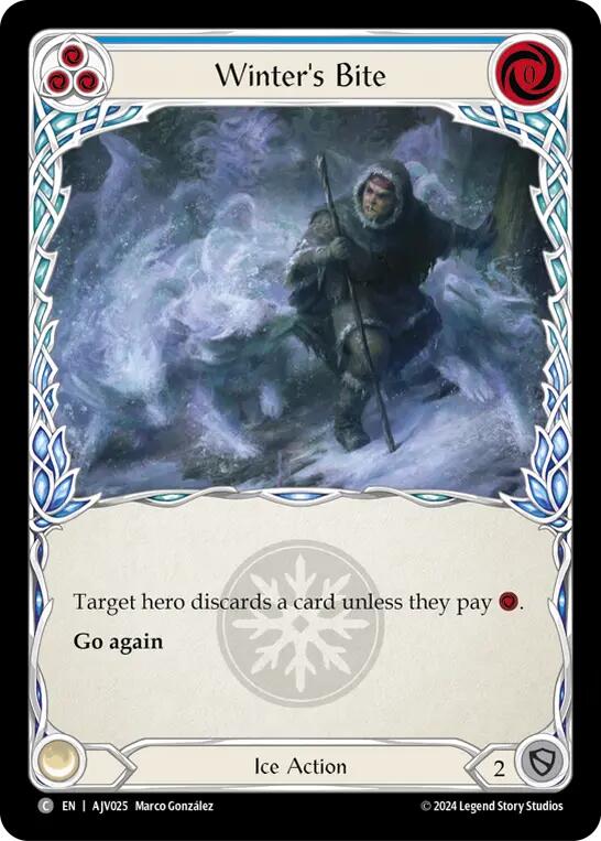 Winter's Bite (Blue) [AJV025] (Armory Deck: Jarl Vetreidi) | Good Games Modbury