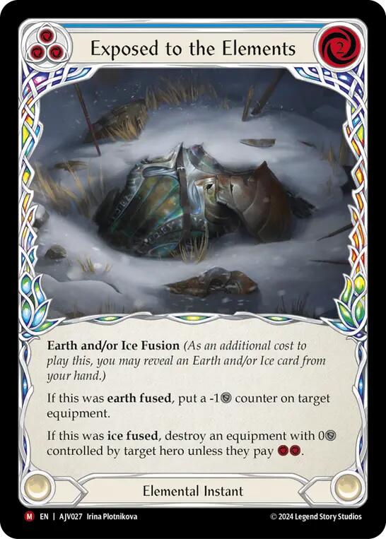Exposed to the Elements [AJV027] (Armory Deck: Jarl Vetreidi) | Good Games Modbury