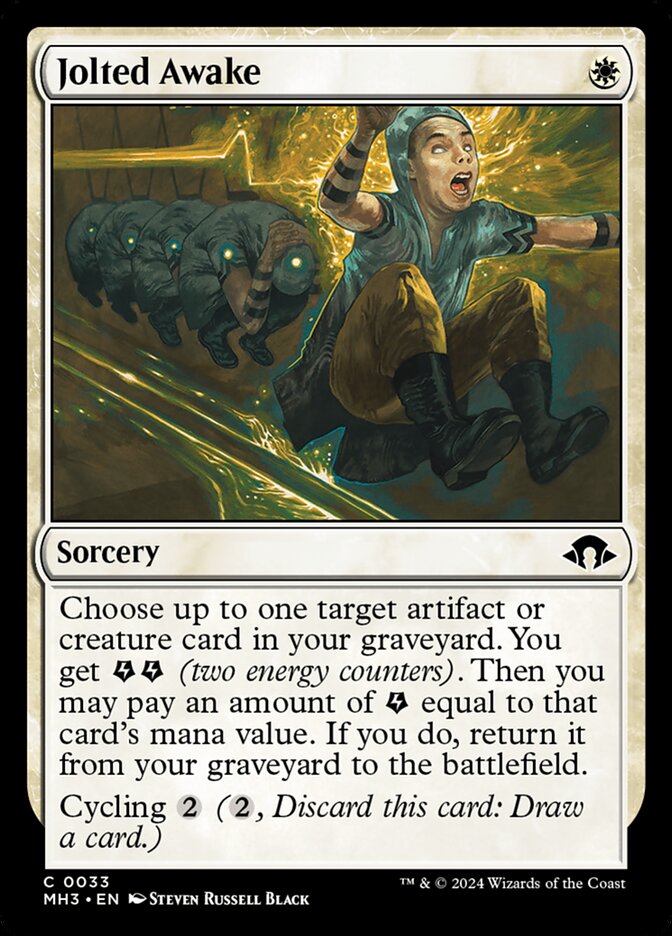 Jolted Awake 33/319 (Modern Horizons 3)  | Good Games Modbury