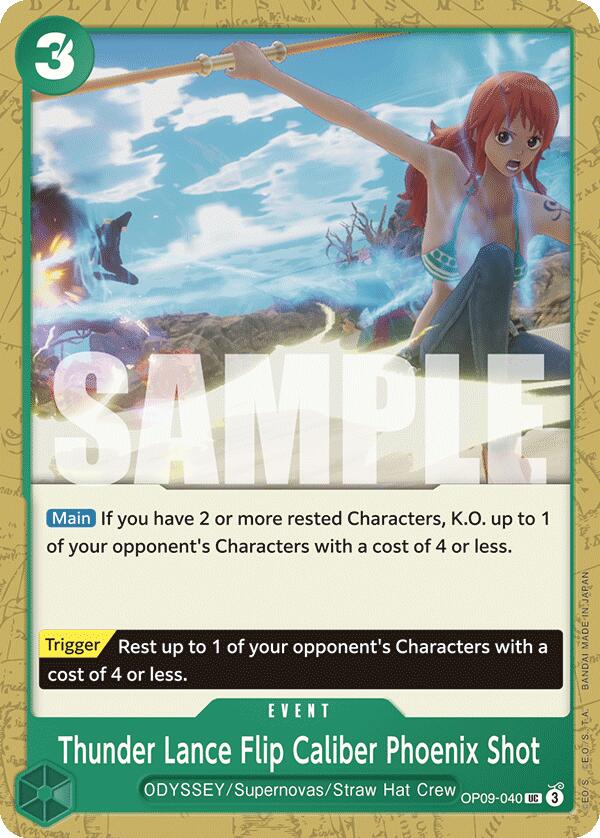 Thunder Lance Flip Caliber Phoenix Shot [Emperors in the New World] | Good Games Modbury