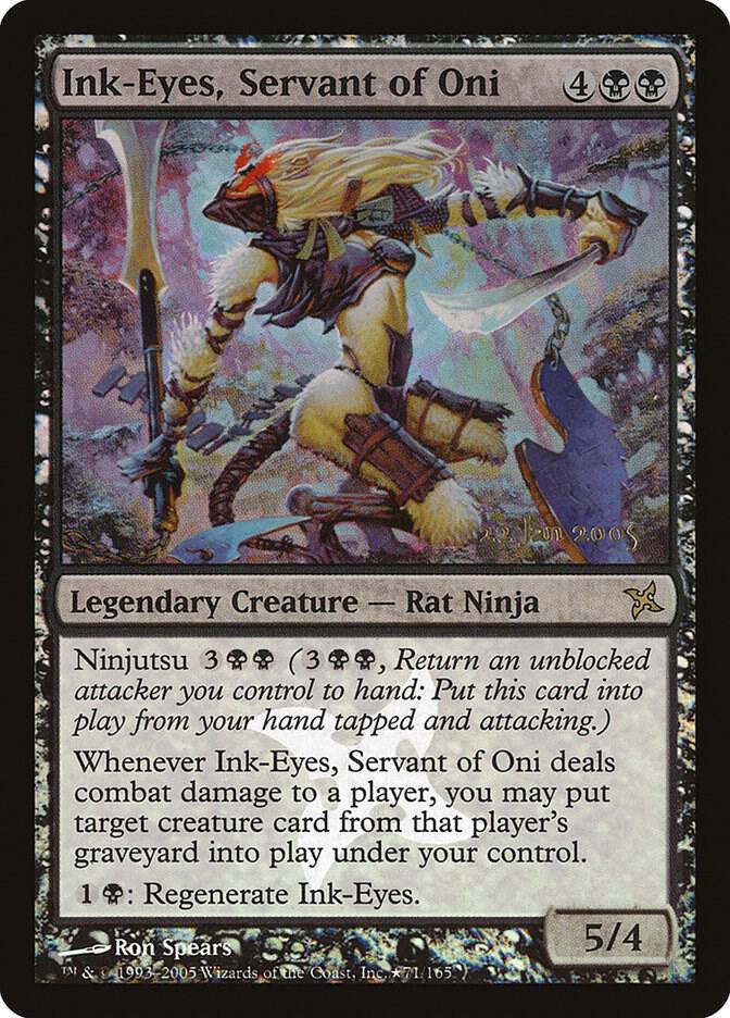 Ink Eyes Servant of Oni 71★/2 (Prerelease Cards)  - Foil | Good Games Modbury