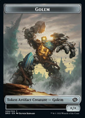 Powerstone // Golem Double-Sided Token [The Brothers' War Tokens] | Good Games Modbury