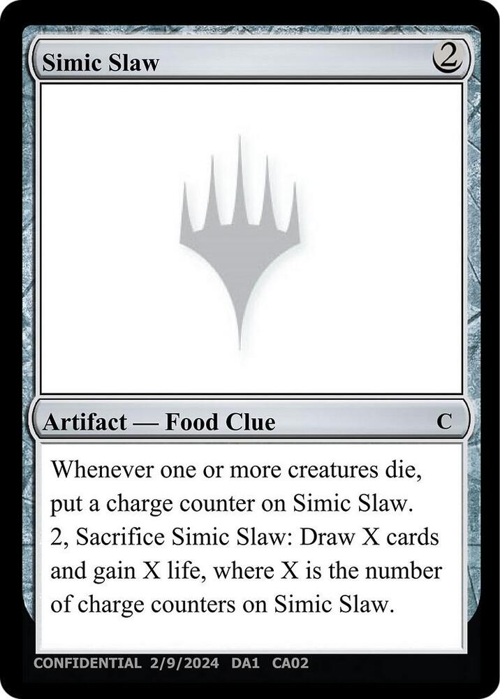 Simic Slaw CAb/477 (Un-Known Event Playtest Cards)  | Good Games Modbury