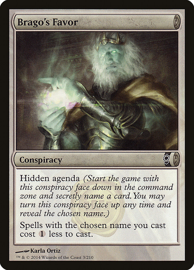 Brago's Favor 3/210 (Conspiracy)  - Foil | Good Games Modbury