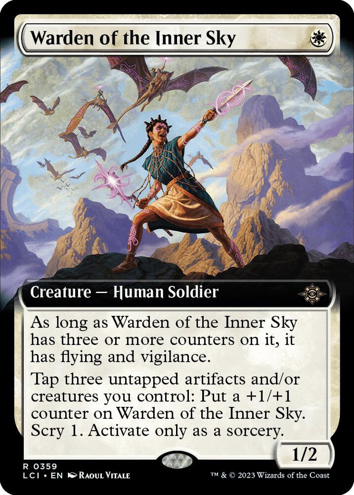 Warden of the Inner Sky 359/291 (The Lost Caverns of Ixalan)  - Extended Art Foil | Good Games Modbury