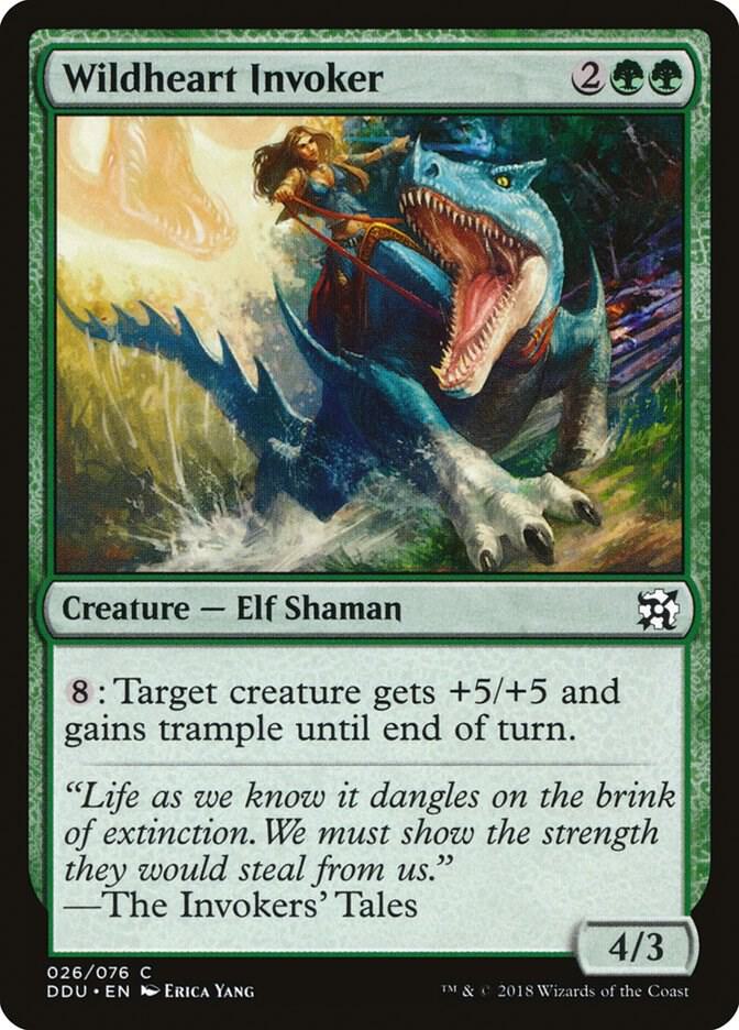 Wildheart Invoker 26/76 (Duel Decks: Elves vs. Inventors)  | Good Games Modbury
