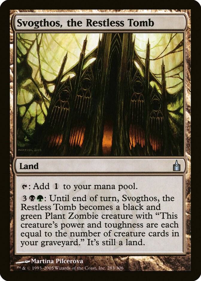 Svogthos, the Restless Tomb 283/306 (Ravnica: City of Guilds)  | Good Games Modbury