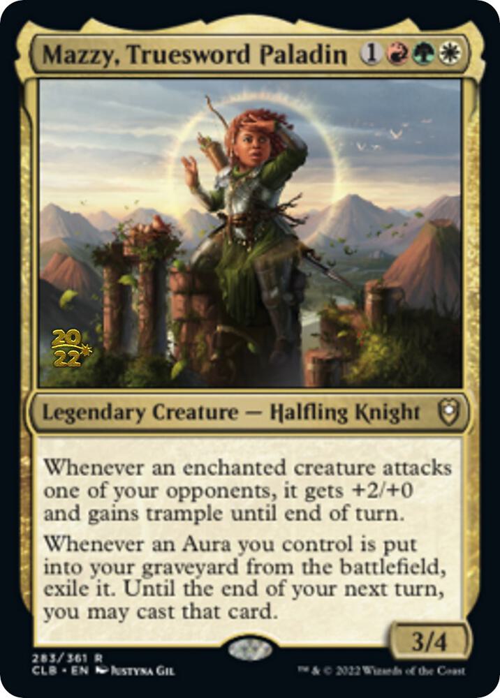 Mazzy Truesword Paladin 283s/108 (Prerelease Cards)  - Foil | Good Games Modbury