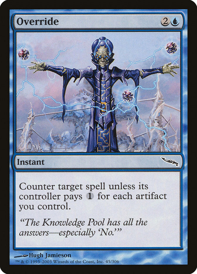 Override 45/306 (Mirrodin)  | Good Games Modbury