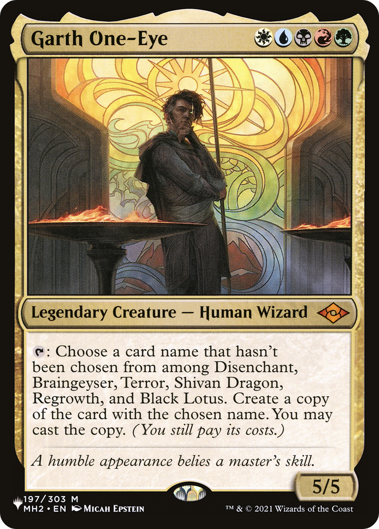 Garth One-Eye [The List Reprints] | Good Games Modbury