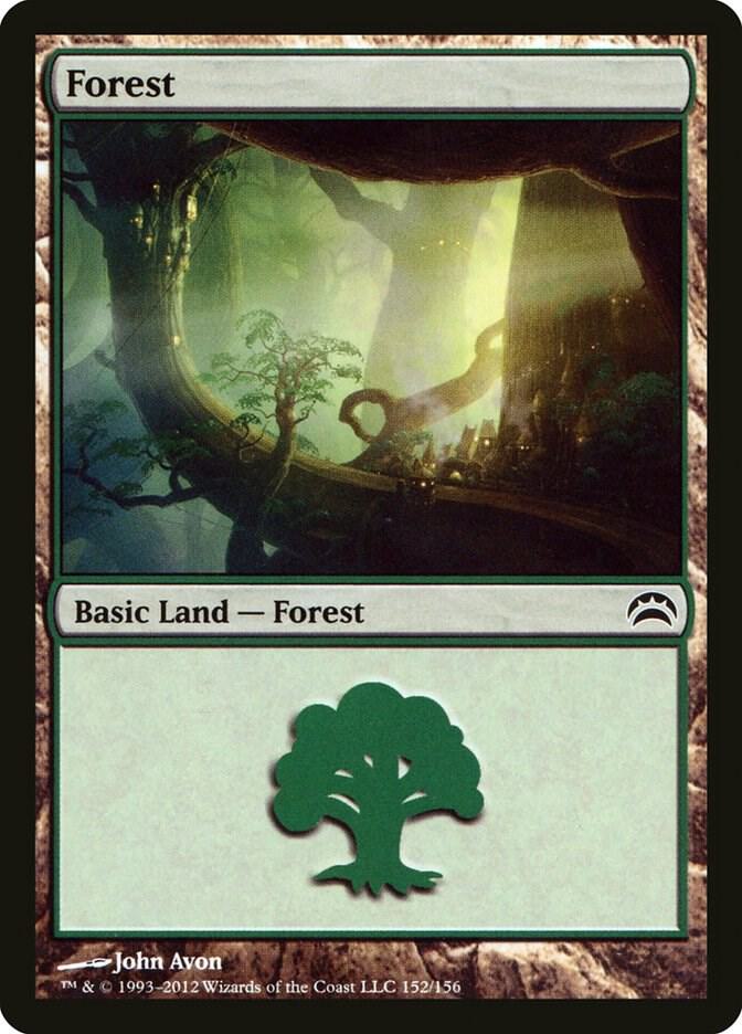 Forest 152 152/156 (Planechase 2012)  | Good Games Modbury