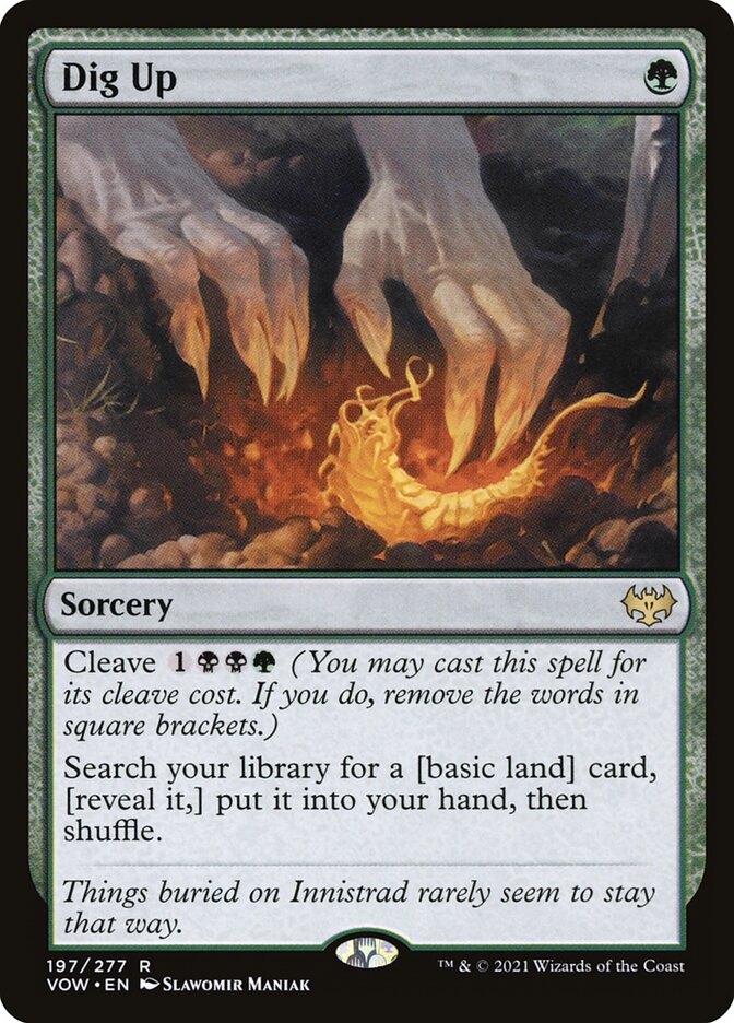 Dig Up 197/277 (Innistrad: Crimson Vow)  - Foil | Good Games Modbury