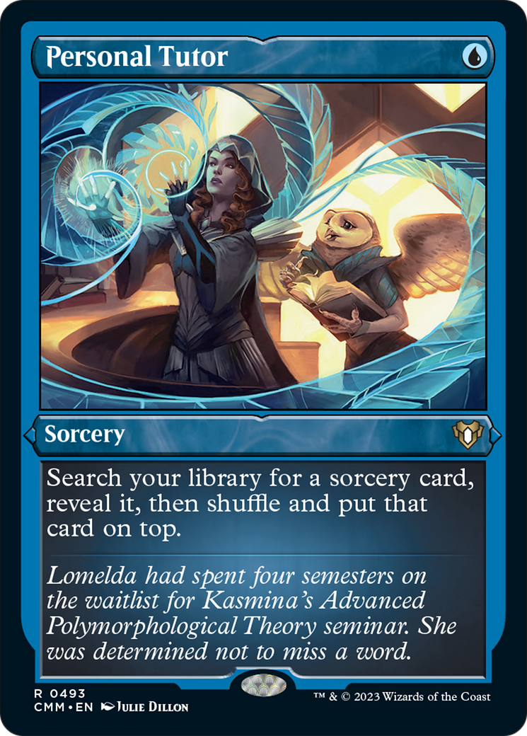 Personal Tutor (Foil Etched) [Commander Masters] | Good Games Modbury