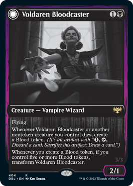 Voldaren Bloodcaster // Bloodbat Summoner [Innistrad: Double Feature] | Good Games Modbury