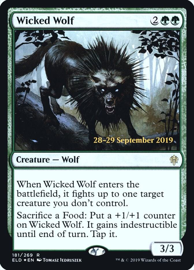 Wicked Wolf 181s/152 (Prerelease Cards)  - Foil | Good Games Modbury