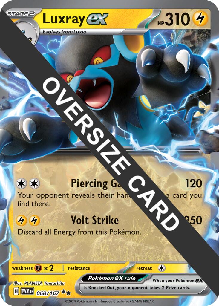 Luxray ex (068/167) (Jumbo Card) [Miscellaneous Cards] | Good Games Modbury
