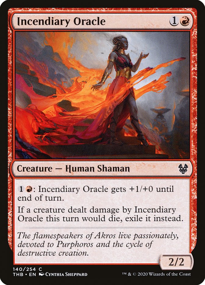 Incendiary Oracle [Theros Beyond Death] | Good Games Modbury