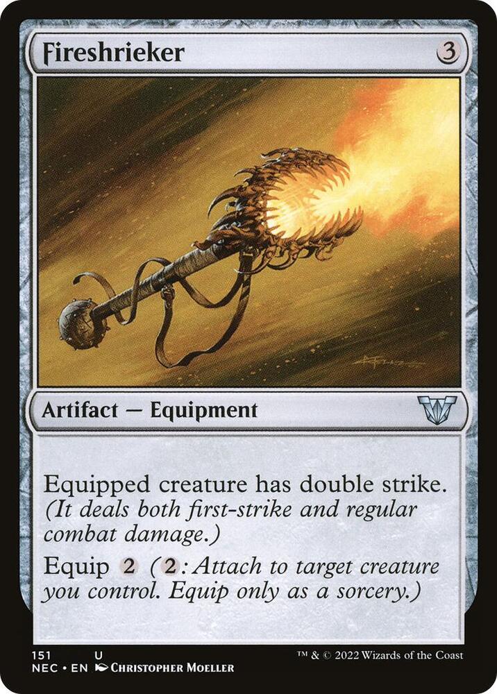 Fireshrieker 151/38 (Commander: Kamigawa: Neon Dynasty)  | Good Games Modbury