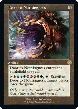 Door to Nothingness 14/63 (The Brothers' War: Retro Frame Artifacts)  | Good Games Modbury