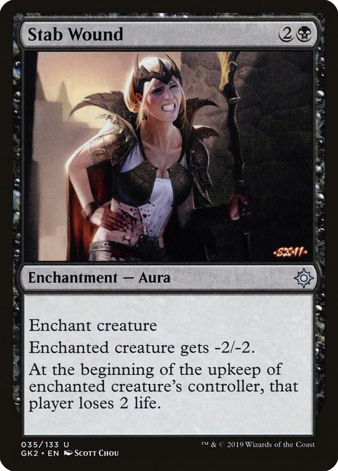 Stab Wound 35/133 (Ravnica Allegiance: Guild Kits)  | Good Games Modbury