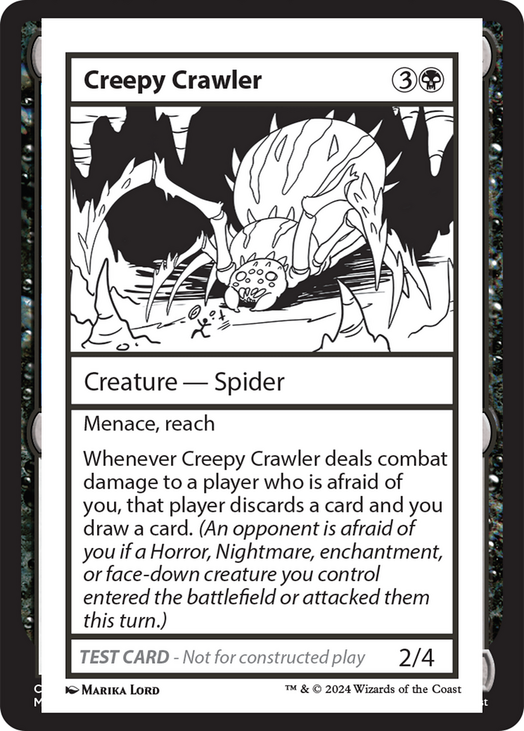 Creepy Crawler [Mystery Booster 2 Playtest Cards] | Good Games Modbury