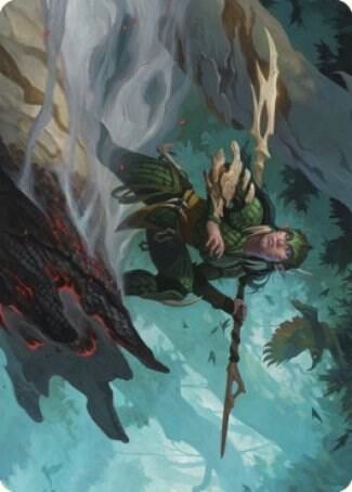 Gwenna Eyes of Gaea Art Card 25 (Art Series: The Brothers' War)  | Good Games Modbury