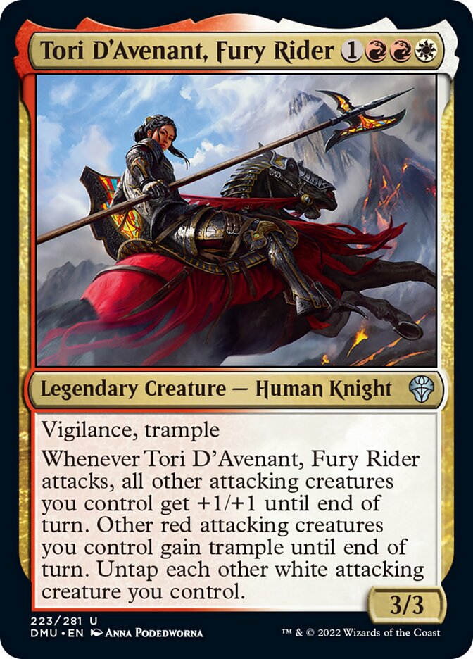 Tori D'Avenant, Fury Rider [Dominaria United] | Good Games Modbury