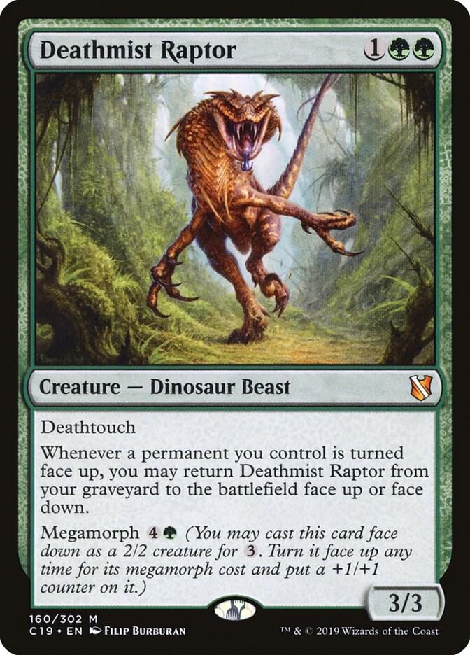 Deathmist Raptor 160/302 (Commander 2019)  | Good Games Modbury