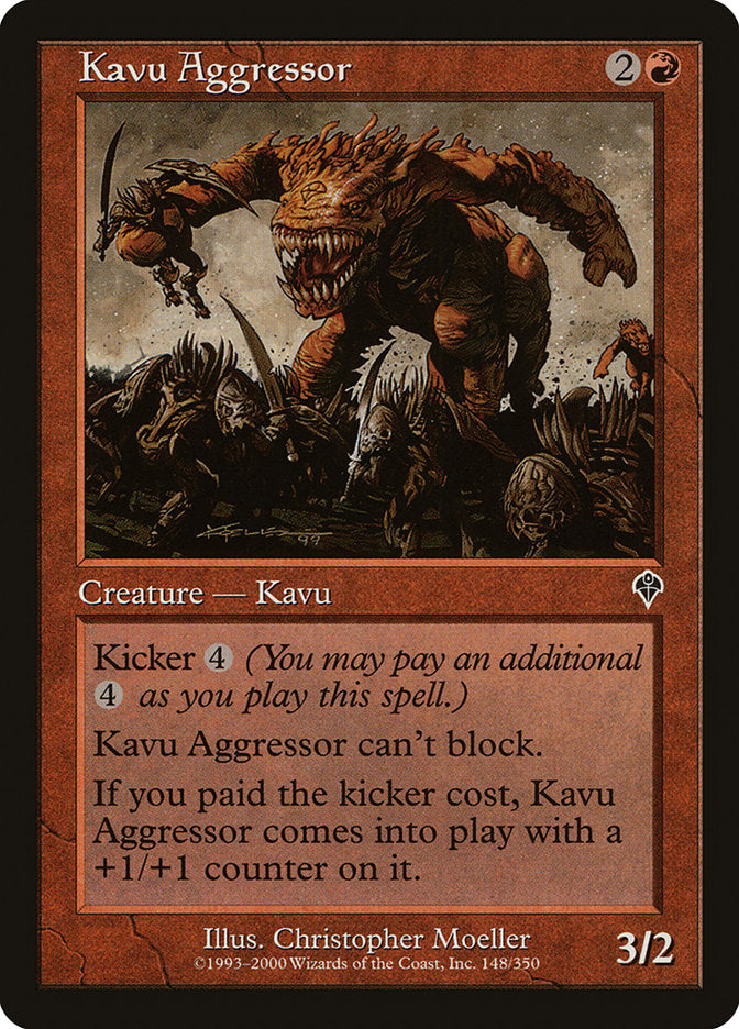 Kavu Aggressor [Invasion] | Good Games Modbury